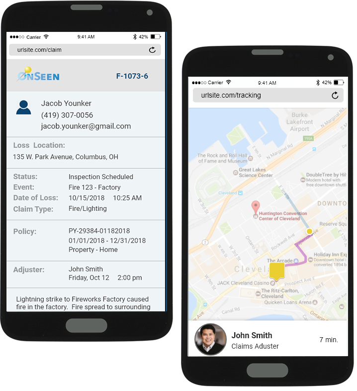 Adjuster Mobile App