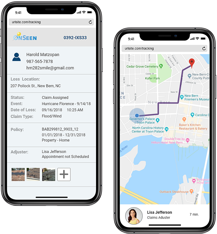 Claims Adjuster Mobile App